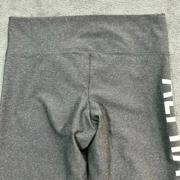 ALPHALETE Leggings Womens Medium Gray Athletics Athleisure Low Rise Workout Gym - Picture 9 of 9